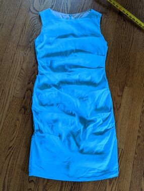 Sara Campbell Sleeveless Midi Dress in Turquoise